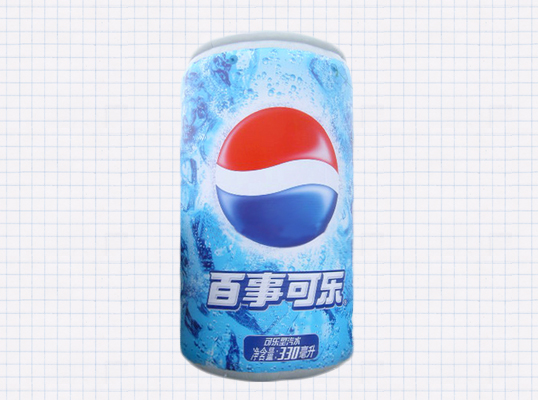 百事可樂標識卡通